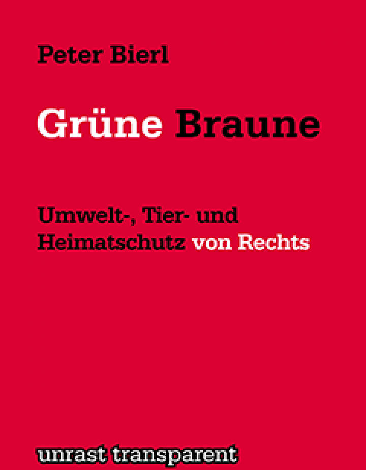 Cover-Abbildung "Grüne Braune", Unrast Verlag
