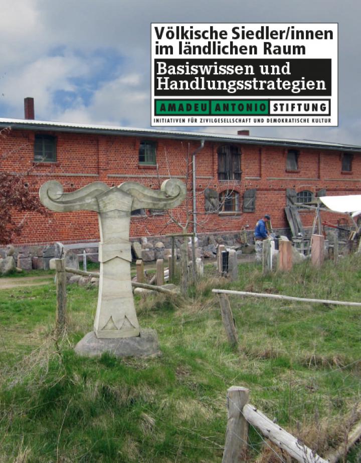 Cover-Abbildung "Völkische Siedler im ländlichen Raum", Amadeu Antonio Stiftung