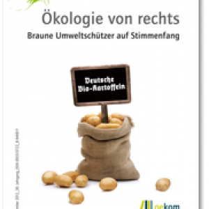 Cover-Abbildung "Ökologie von rechts", oekom verlag